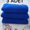 280 Gsm 40x40 Microfiber Araç Ev Işyeri Temizlik Ve Kurulama Bezi Royal 3 Adet