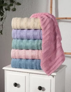 90×150 PLATONİK BANYO HAVLUSU 6 ADET