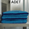 50x90 EXTRA YUMUŞAK SUPER EMİCİ PAMUK LUX EL YÜZ ve SAÇ HAVLUSU 3lü PAKET