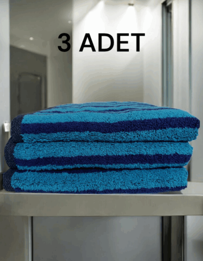 50x90 EXTRA YUMUŞAK SUPER EMİCİ PAMUK LUX EL YÜZ ve SAÇ HAVLUSU 3lü PAKET