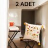 PUNCH NAKIŞLI KIRLENT POLEN 43X43 2 ADET