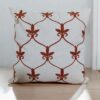 PUNCH NAKIŞLI KIRLENT ZİNCİR LALE KİREMİT 43X43 2 ADET - Görsel 2